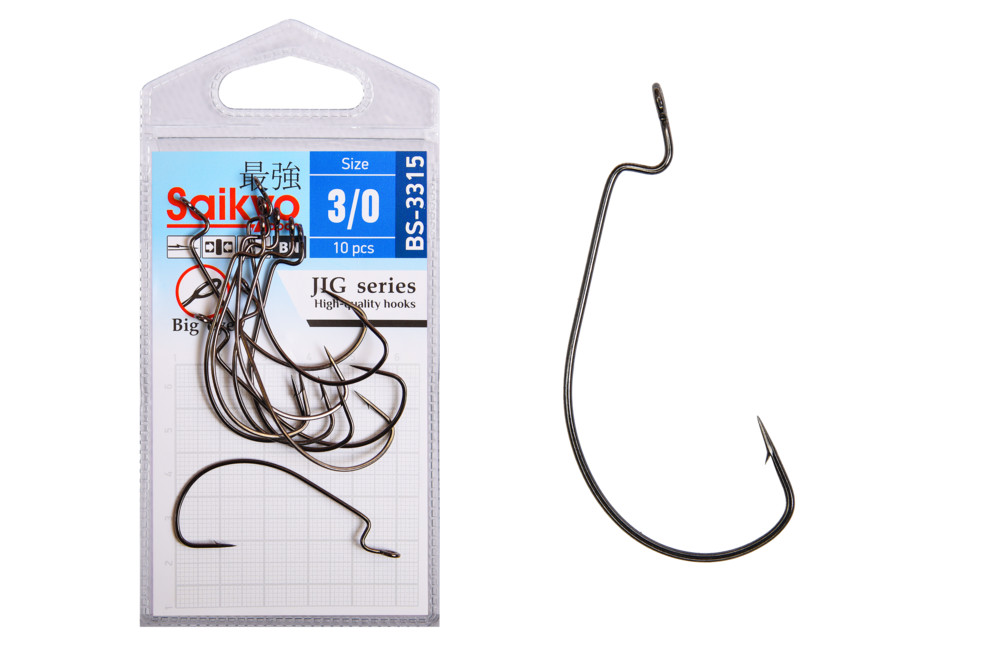 Фотография Крючки Saikyo BS-3315 BN №3/0 (10 шт)