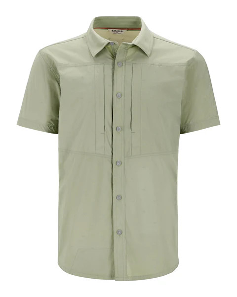 Фотография Рубашка Simms Stone Cold SS Shirt, Fishtail Pale Pine, M