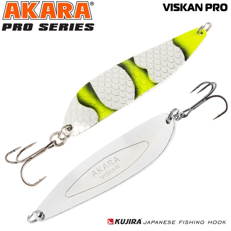 Фотография Блесна колеблющаяся Akara Pro Series Viskan PRO AVP-80-21-90