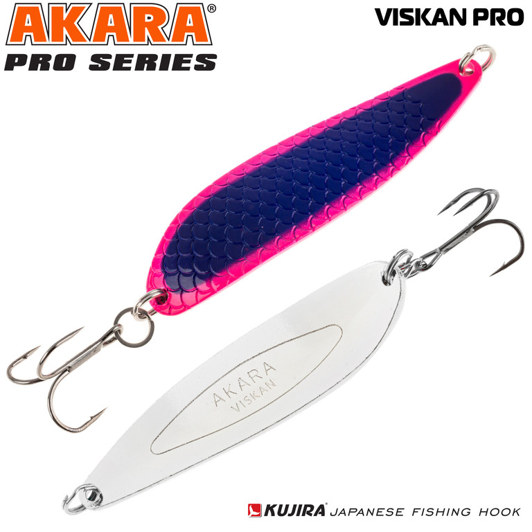 Фотография Блесна колеблющаяся Akara Pro Series Viskan PRO AVP-80-21-150