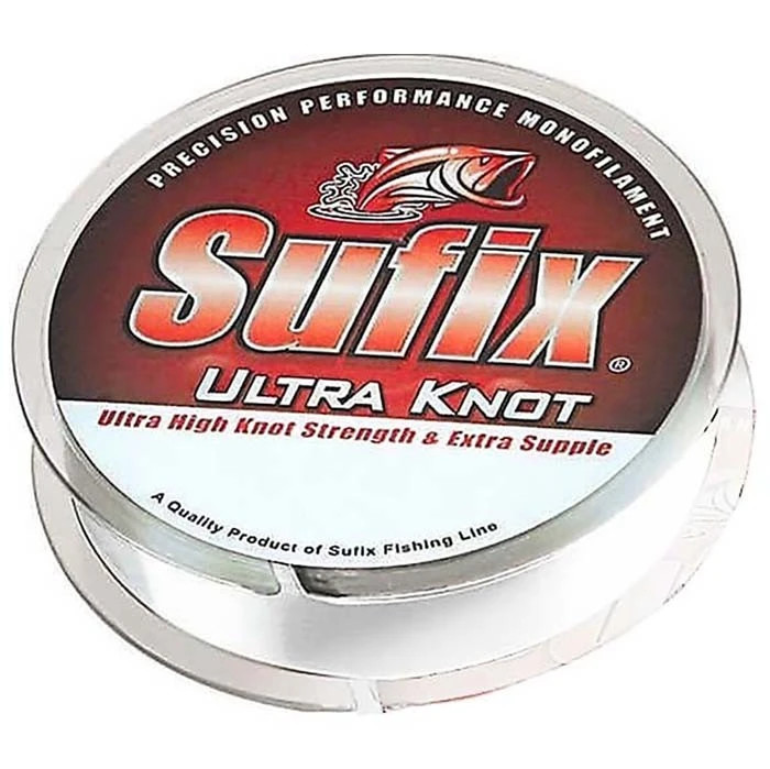 Фотография Леска SUFIX Ultra Knot x10 прозрачная 100 м. 0,23 мм 4,5 кг