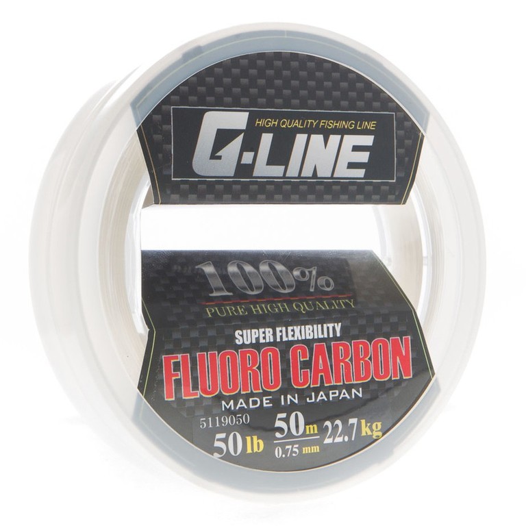 Фотография Леска Gamakatsu G-Line F-Carbon BigSpool 0,75mm 50m (5119050)