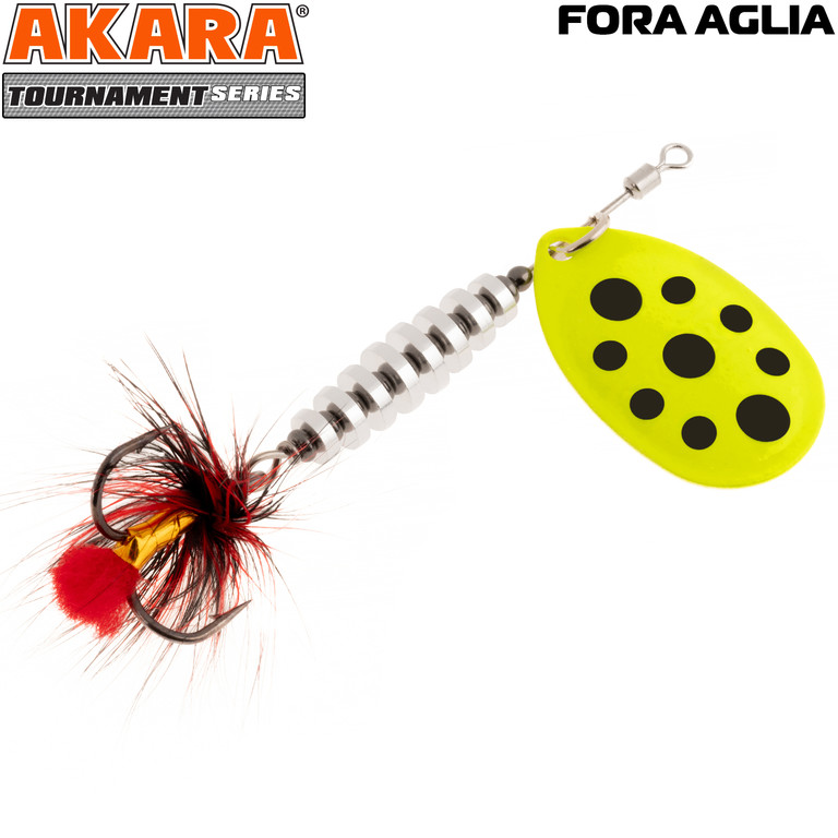 Фотография Блесна вертушка Akara Tournament Series Fora Aglia 3 ATFA3-8/3-A40