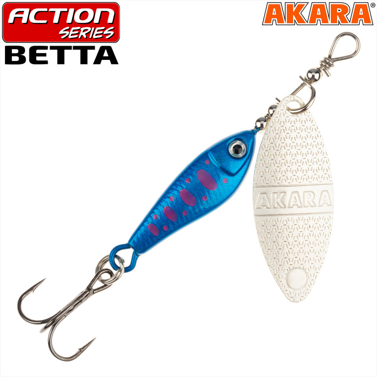 Фотография Блесна вертушка Akara Action Series Betta 2 ASB2-12-13-A19
