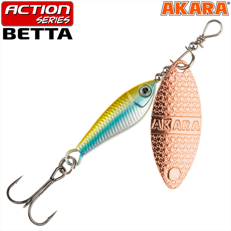 Фотография Блесна вертушка Akara Action Series Betta 2 ASB2-12-10-A20