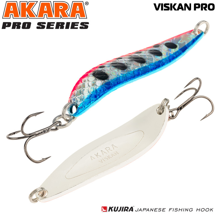 Фотография Блесна колеблющаяся Akara Pro Series Viskan PRO AVP-80-21-152