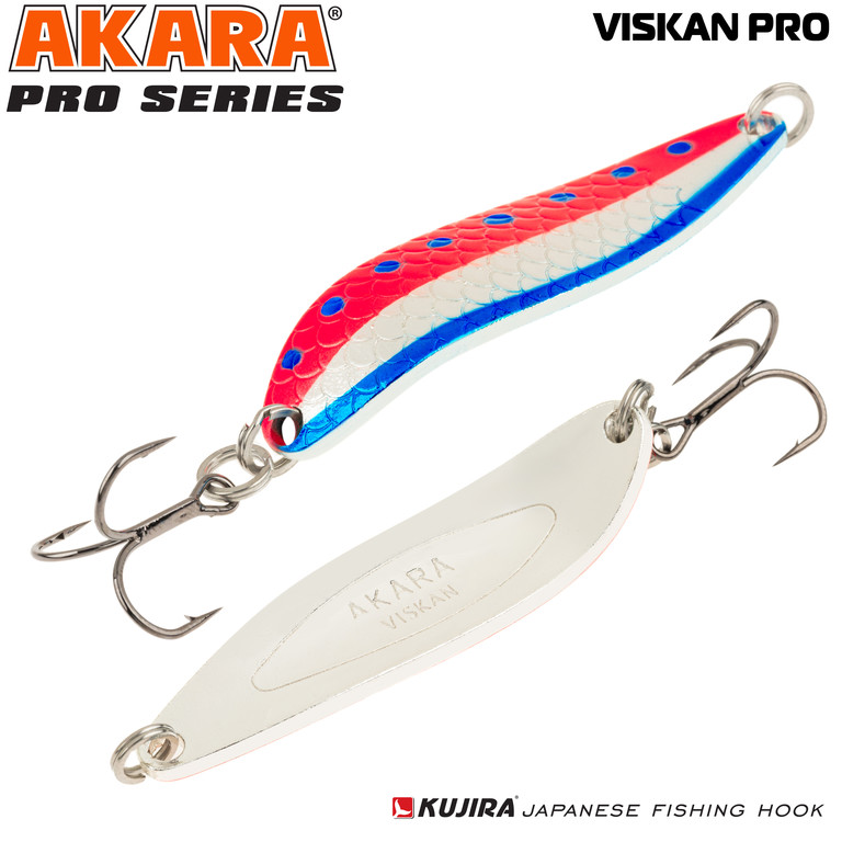 Фотография Блесна колеблющаяся Akara Pro Series Viskan PRO AVP-65-18-143