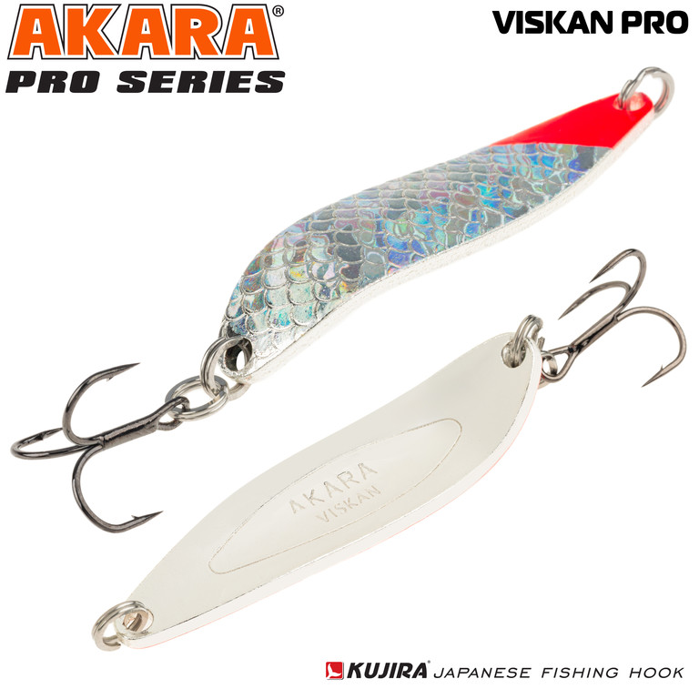 Фотография Блесна колеблющаяся Akara Pro Series Viskan PRO AVP-80-32-88