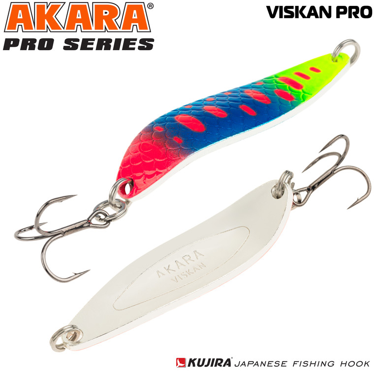 Фотография Блесна колеблющаяся Akara Pro Series Viskan PRO AVP-80-21-146