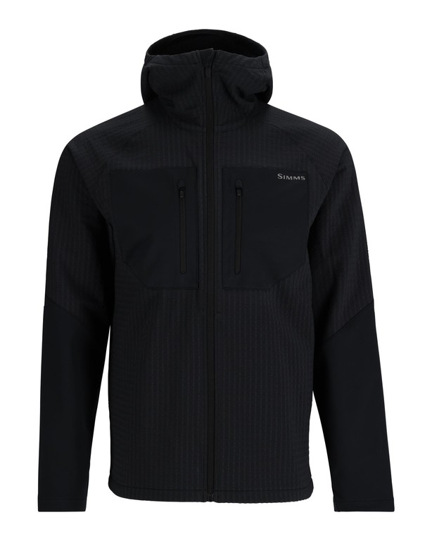 Фотография Куртка Simms Confluence Hoody, Black, XXL