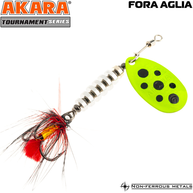 Фотография Блесна вертушка Akara Tournament Series Fora Aglia 2 ATFA2-6-A40