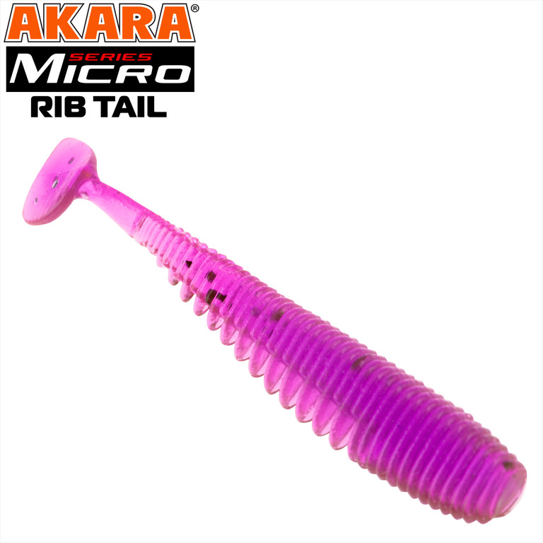 Фотография Силикон Akara MICRO Rib Tail 1,5 35 mm MS-RT15-413