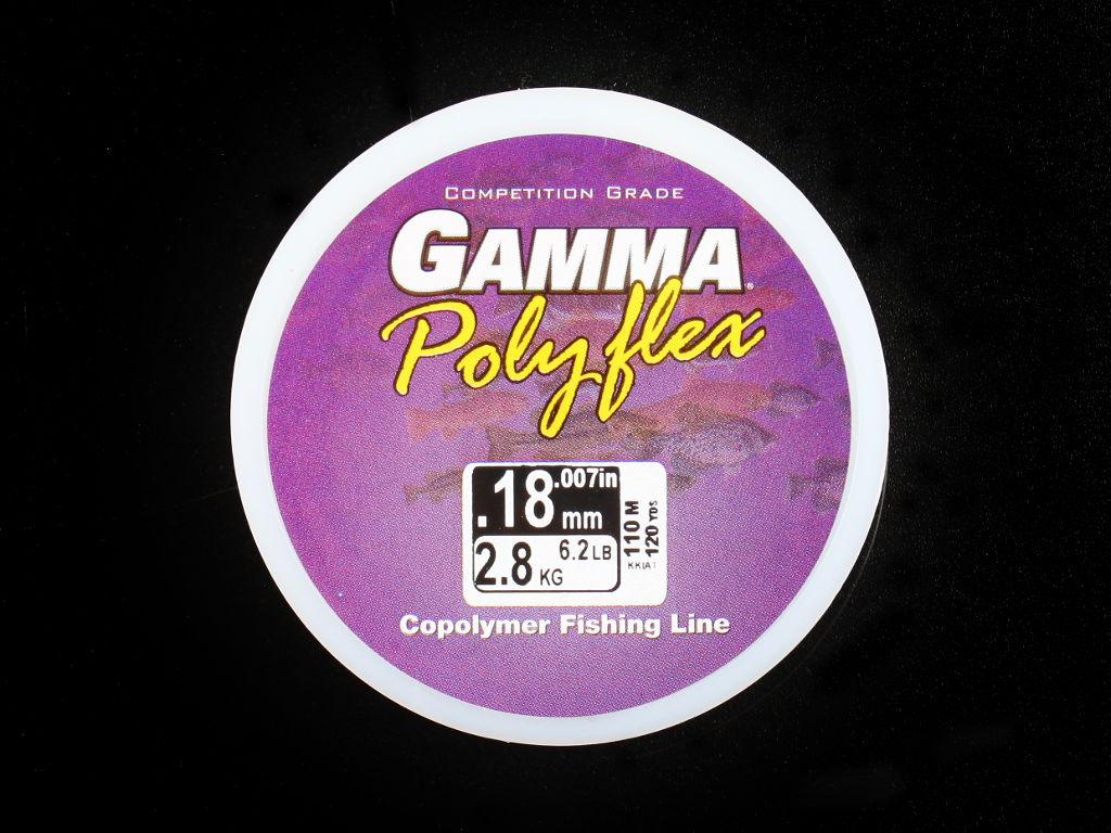 Фотография Леска Gamma Polyflex Copolymer Fishing Line 0.18 mm 110m