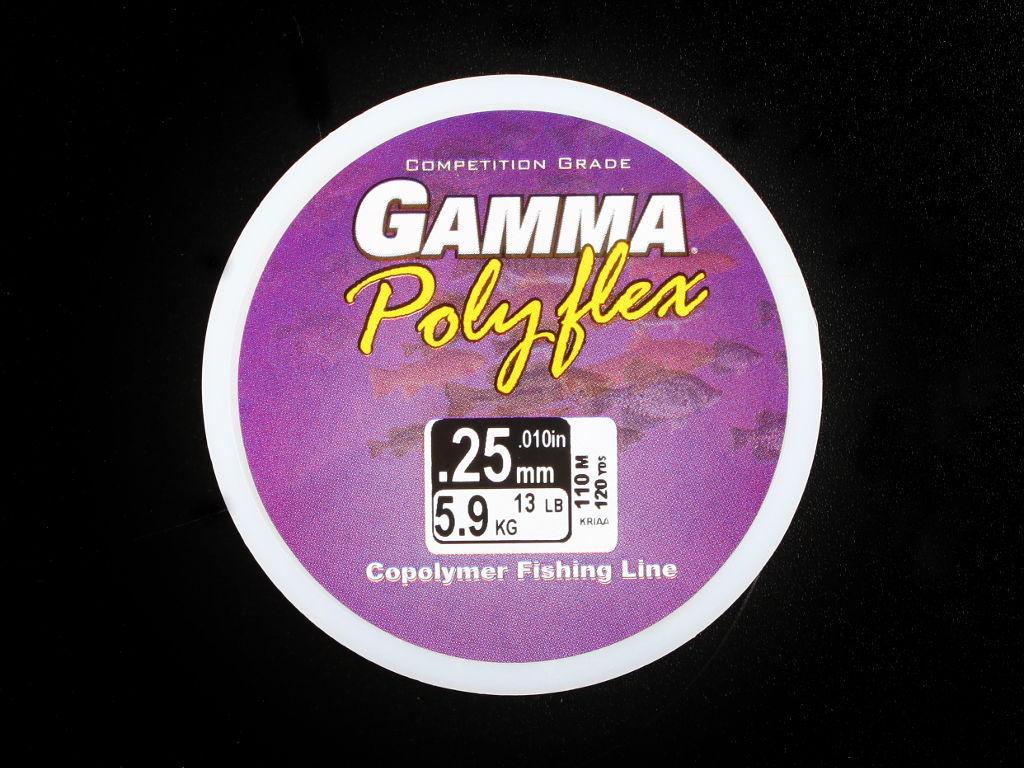 Леска Gamma Polyflex Copolymer Fishing Line 0.25 mm 110m - РыбачОК
