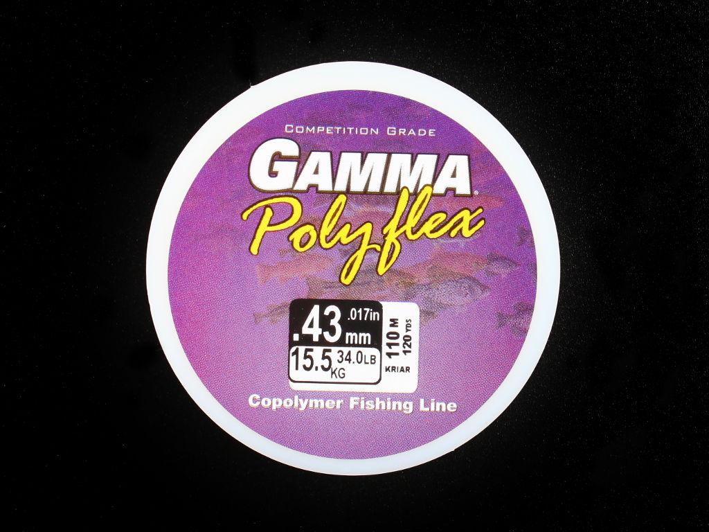 Фотография Леска Gamma Polyflex Copolymer Fishing Line 0.43 mm 110m