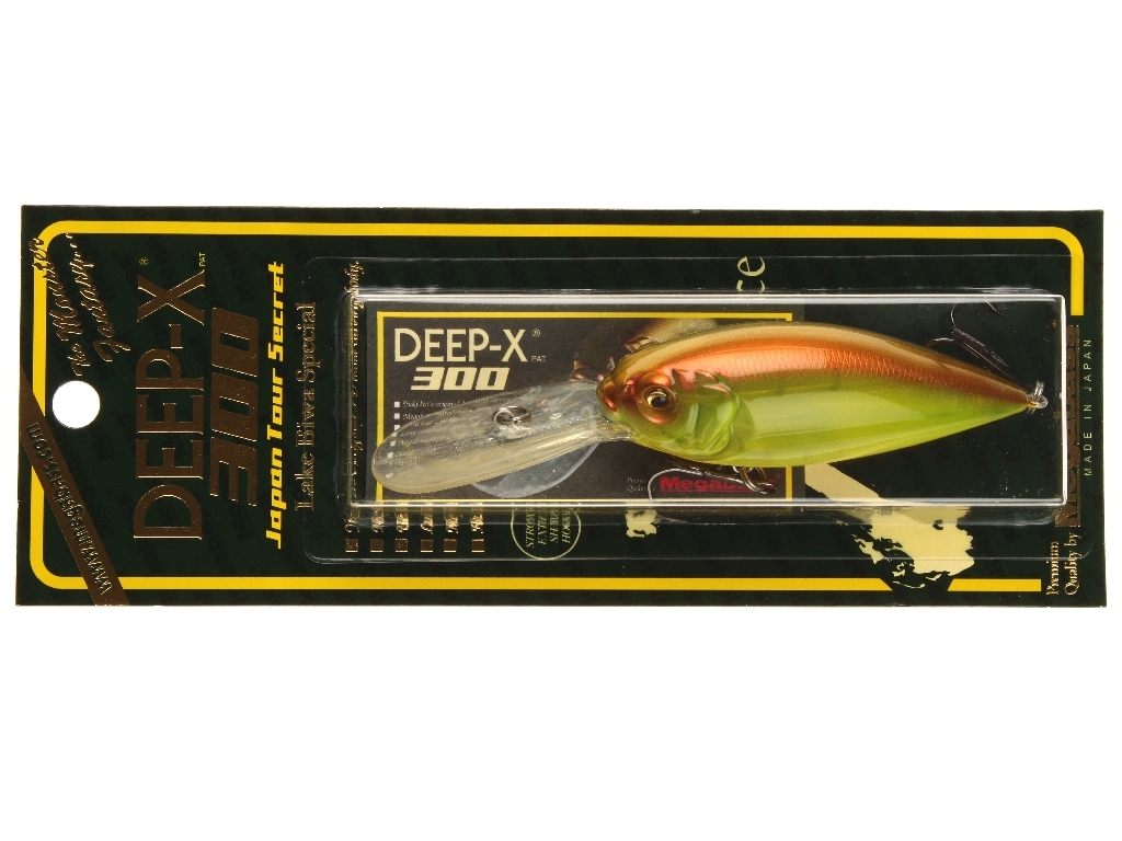 Фотография Воблер Megabass Deep-X 300 (7.5см, 21гр, 4.6м) Western Chart