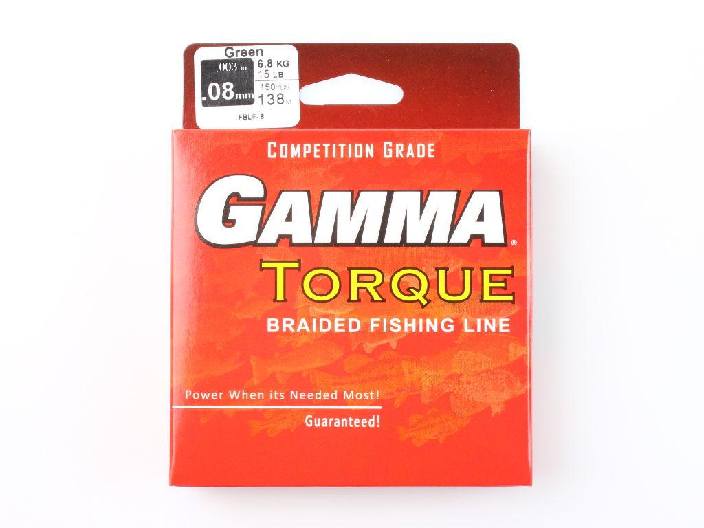 GAMMA TORQUE BRAIDED FISHING LINE GREEN