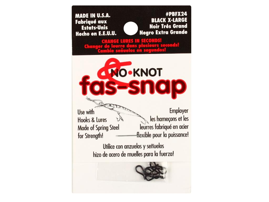 Фотография Застежка Kipper No-Knot Fast-Snap Black X Large