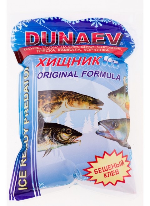 Фотография Прикормка Dunaev Predator 0,5кг Хищник (готовая)