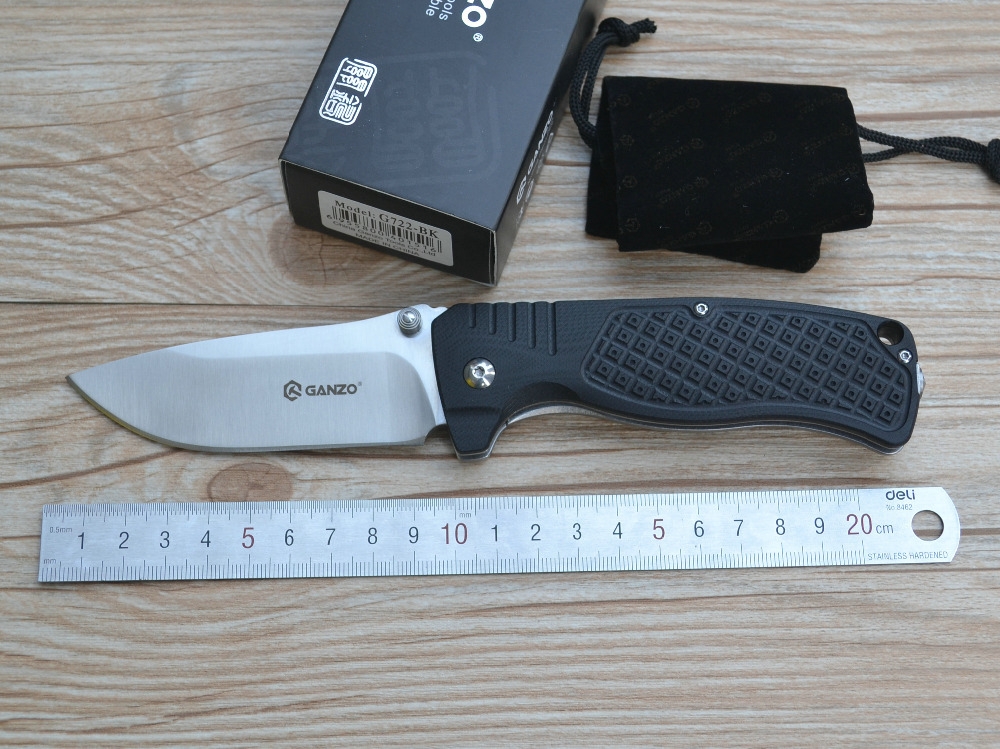 Фотография Нож туристический Ganzo G722-bk