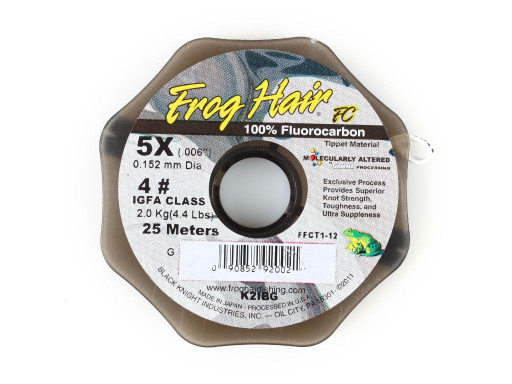 Фотография Леска Frog Hair Fluorocarbon Tippet Material 0.102 mm 100m 1kg