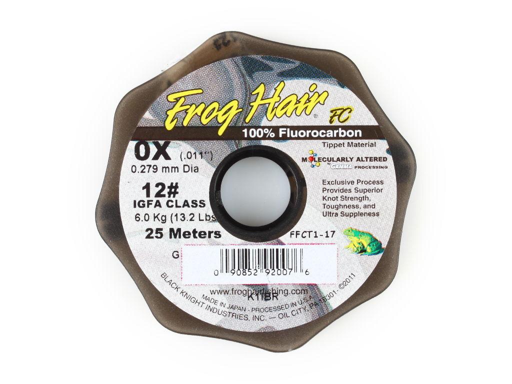 Фотография Леска Frog Hair Fluorocarbon Tippet Material 0.279 mm 25m 6kg