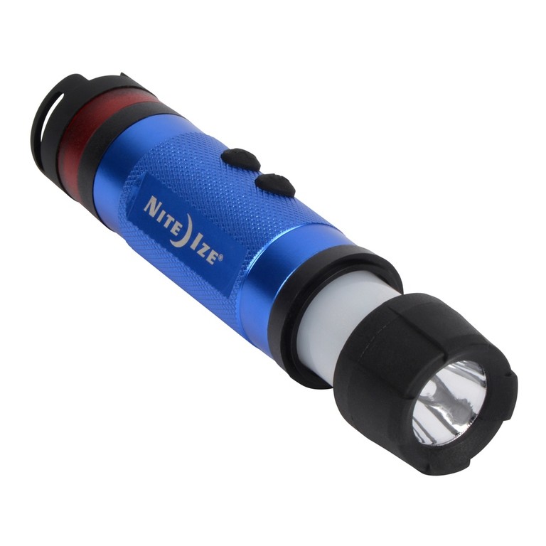Фотография Фонарь светодиодный NiteIze 3 in 1 LED Mini Flashlight синий