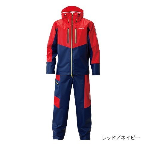 Фотография Костюм Shimano Marine Light Suit RA-034N красно-синий