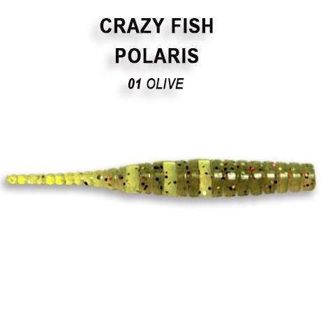 Фотография Мягкая приманка Crazy Fish Polaris 45мм #1