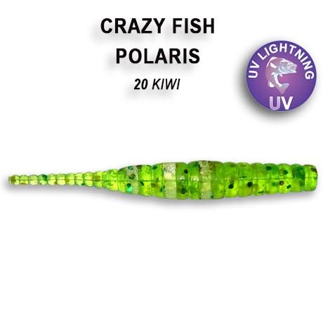 Фотография Мягкая приманка Crazy Fish Polaris 45мм #20-4