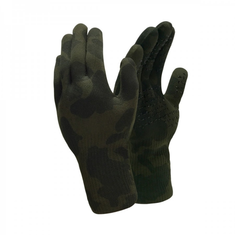 Фотография Водонепроницаемые перчатки DexShell Camouflage р.L