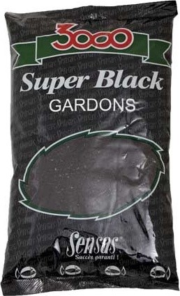 Фотография Прикормка Sensas 3000 Super Black Gardons 1 kg 11562