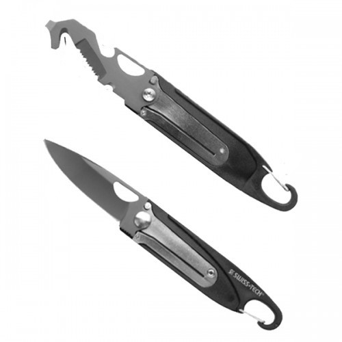 Фотография Мультиинструмент карманный SwissTech BLAK Multi Knife 7-in-1