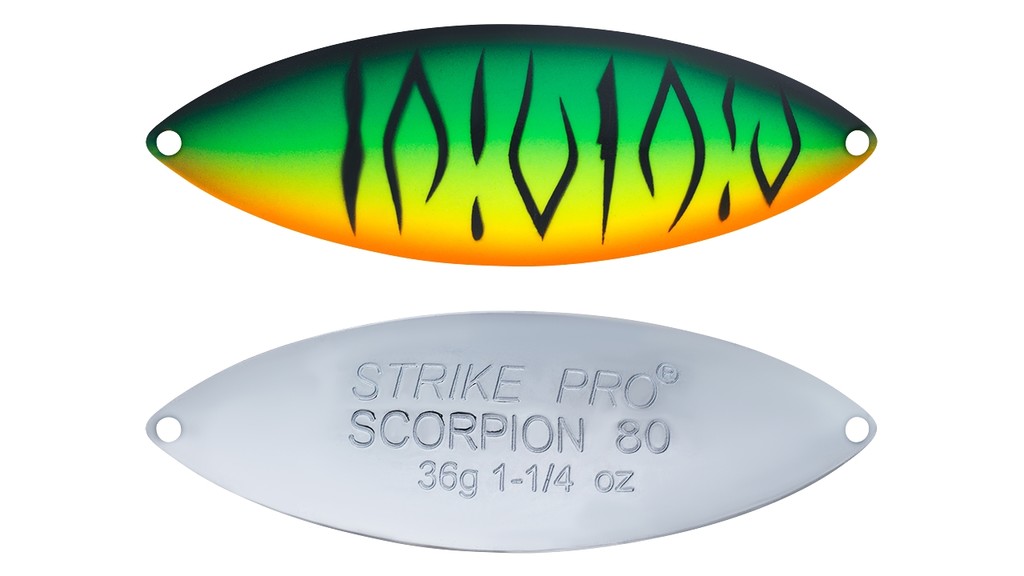 Фотография Блёсна Strike Pro Scorpion Double 70M ST-08BD#GC01S-CP 7,0см 18,0гр