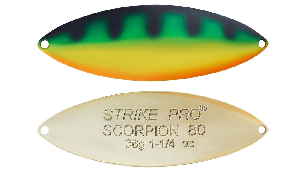 Фотография Блёсна Strike Pro Scorpion Treble 70H ST-08B2#A45E-GP 7,0см 28,0гр