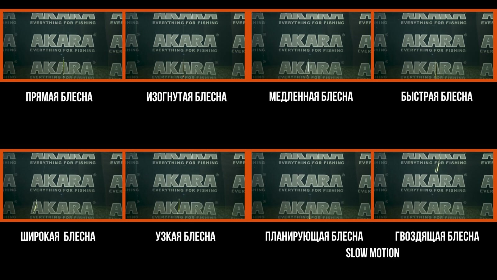 Классификация зимних блесен по форме и характеру игры