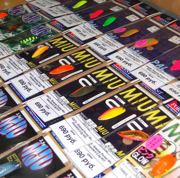 Только проверенные блесны для ловли форели